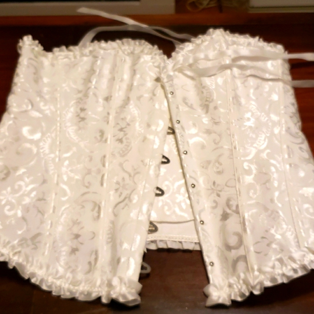 White Lacy Corset
